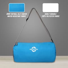 NIVIA Basic Duffle / Gym Bag (Blue/Grey)