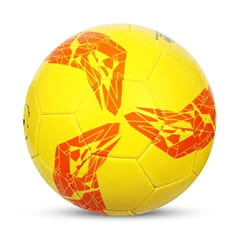 Aivin Brazil Machine Stitched Football Size - 5 (Yellow)