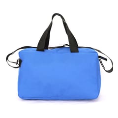 Aivin Square Bag (Blue and Black)
