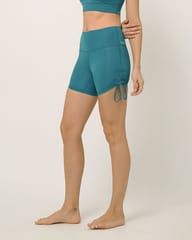 Kosha Yoga buttR Yoga Shorts Emerald Green