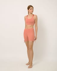 Kosha Yoga buttR Yoga Shorts - Salmon Pink