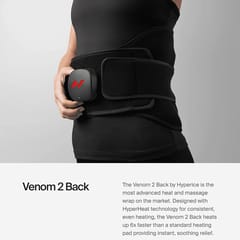 Hyperice Venom 2 Black Back Massager