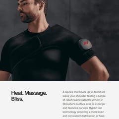 Hyperice Venom 2 Shoulder-Right Black Massager