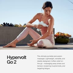Hyperice Hypervolt Go 2 White Massager
