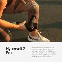 Hyperice Hypervolt 2 Pro Deep Tissue Black Massager Gun