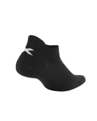 2XU Unisex Ankle Socks Black/White - Pack of 3