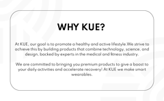 KUE Arm Compression Sleeve for Men and Women - Black