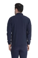 NAVYFIT Men's Regular Fit Sports Active-wear Jacket With Full Sleeve & Zipper Pockets (NV04)