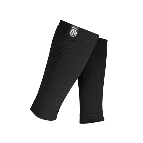 KUE Calf Compression Sleeve for Men and Women - Black