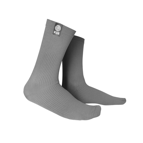 KUE Formal Crew Socks - Grey