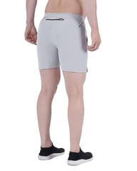 NAVYFIT Men's Running, Gym, Yoga, Sport Shorts (MRS01) (Pack of 2) Grey