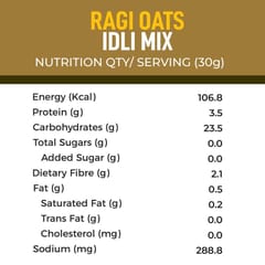 Foodstrong Idli Mix Combo | Oats, Ragi and Jowar | Pack of 3