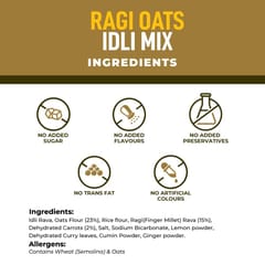 Foodstrong Ragi Oats Idli | 200g x Pack of 2