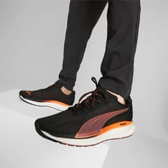 PUMA Magnify Nitro Surge Men's Running Shoes - Puma Black/Sunset Glow