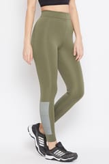 Clovia Activewear Ankle Length Tights - Quick-Dry