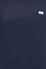 Clovia Activewear Short Sleeve T-Shirt Blue - Quick-Dry